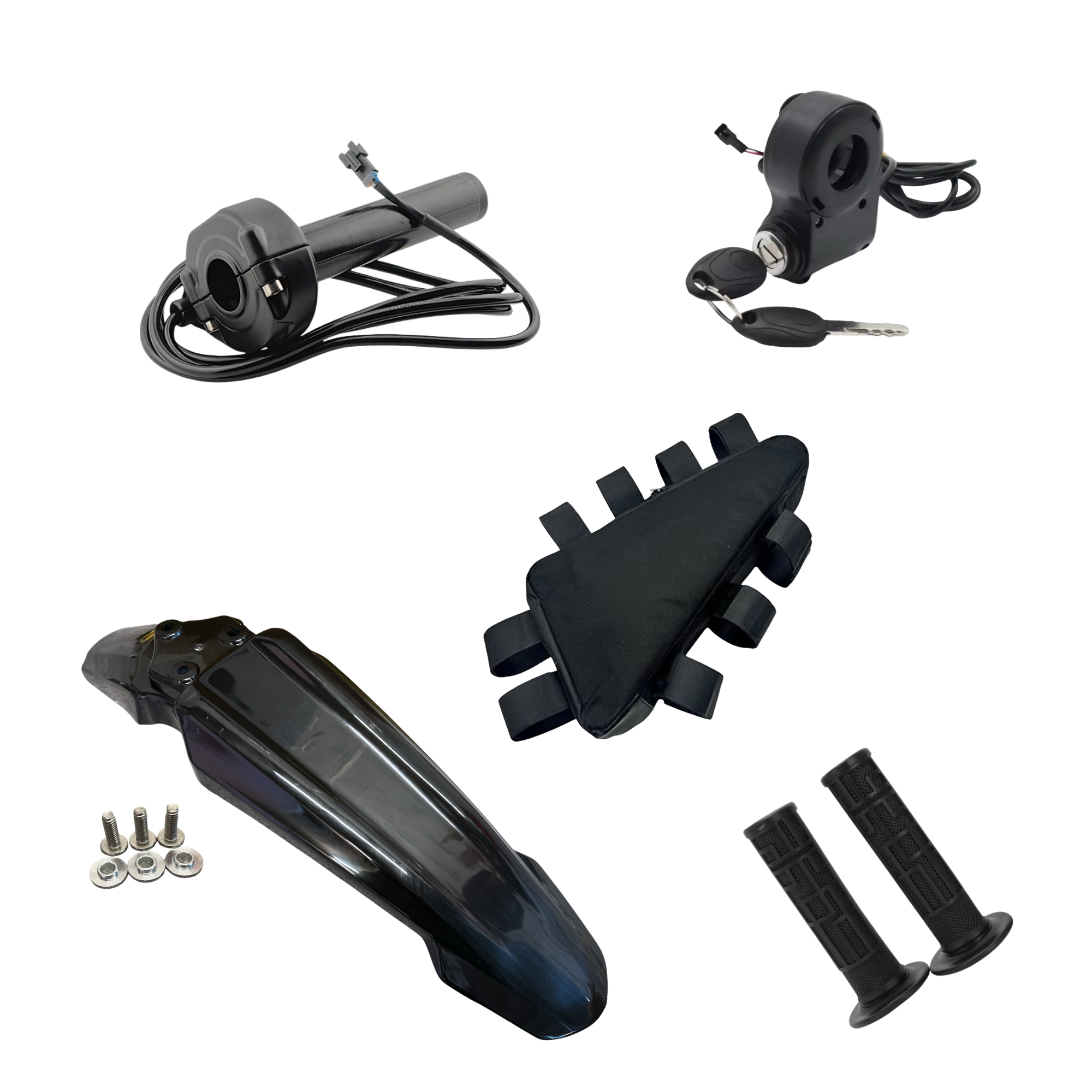 E-bike motors, displays and batteries