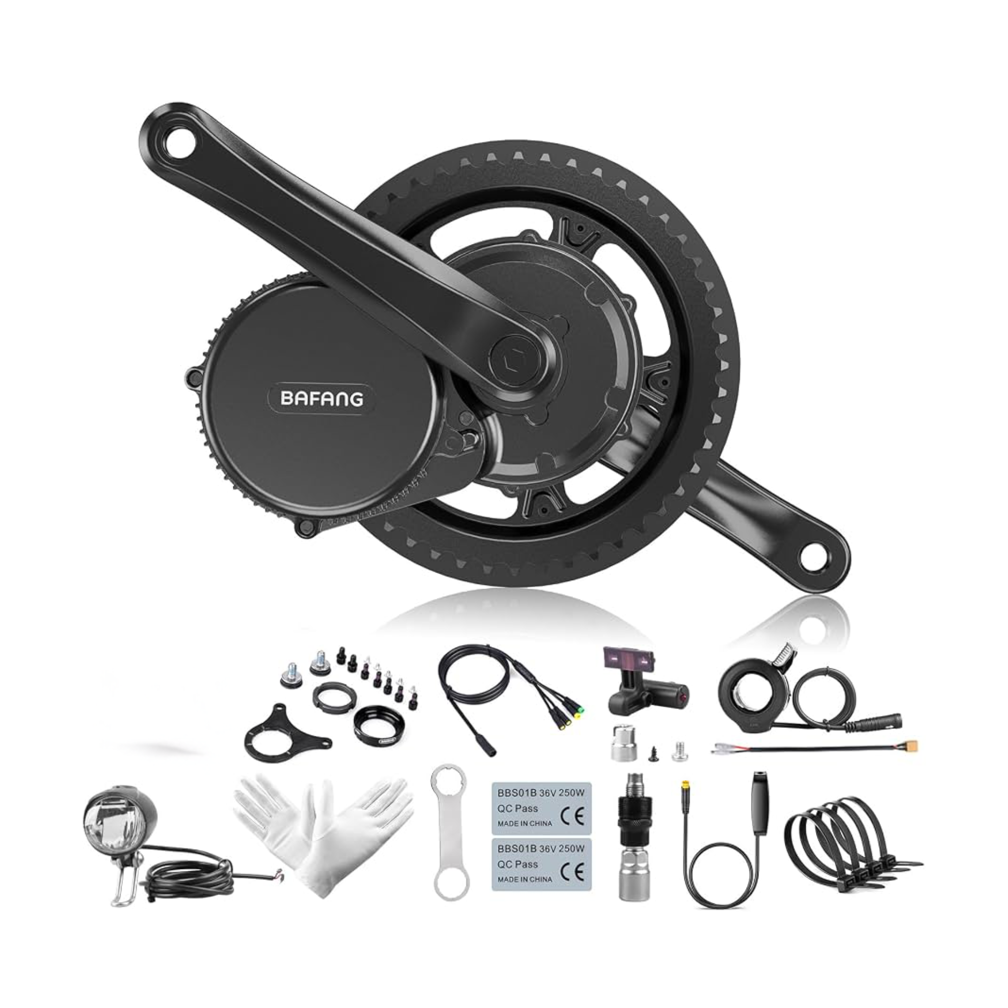 Bafang BBS02 500W 36V Mid-Drive E-Bike Conversion Kit