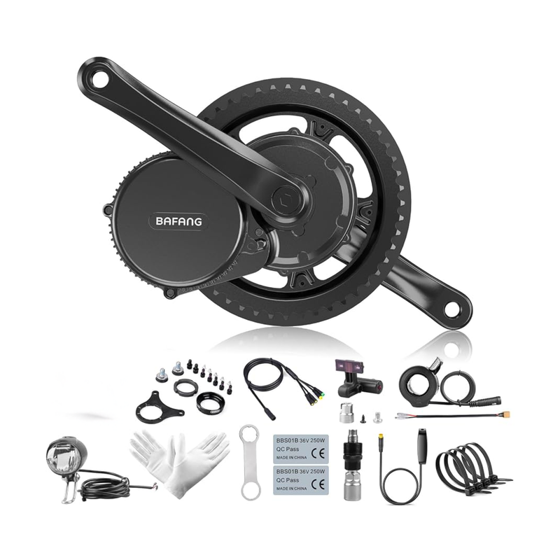 Bafang BBS02 500W 36V Mid-Drive E-Bike Conversion Kit-1