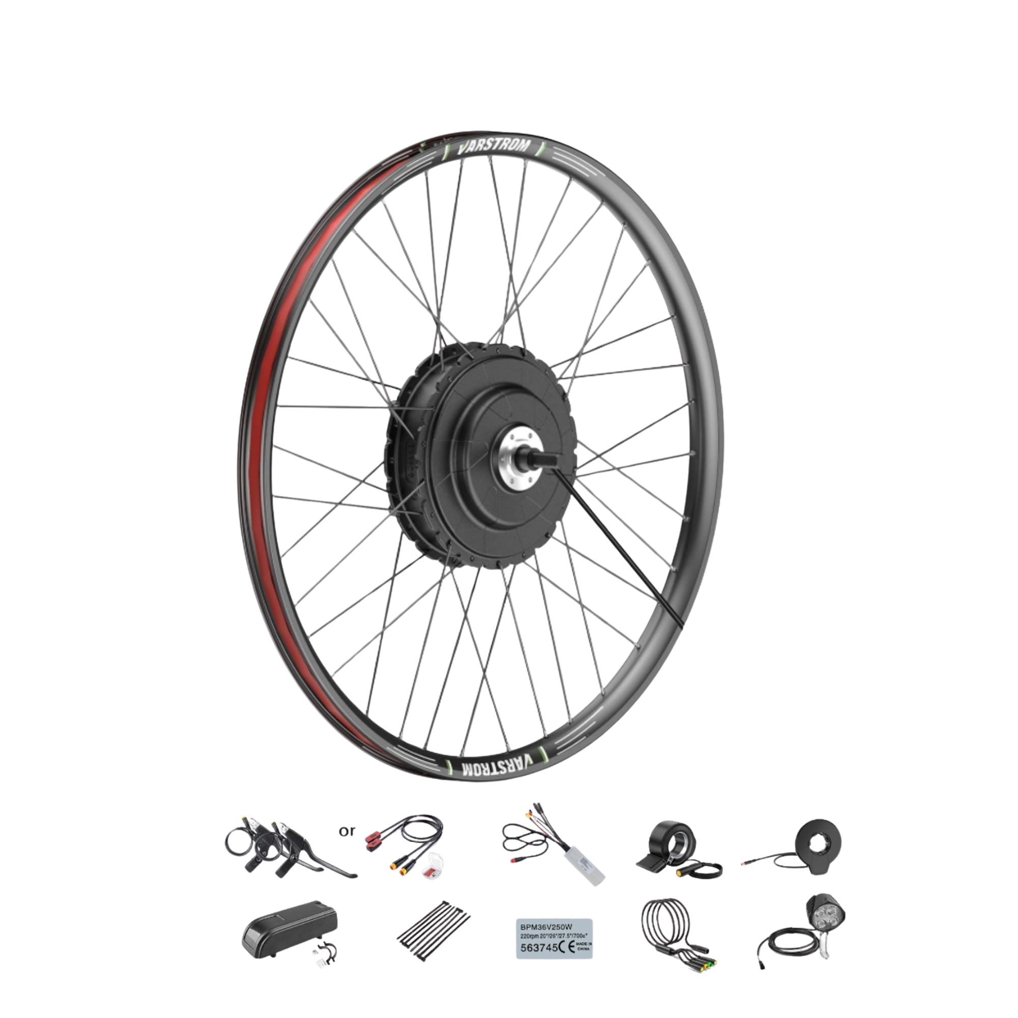Bafang G0900 750W 48V Rear Hub E-Bike Conversion Kit 138mm dropout 27.5", 700C