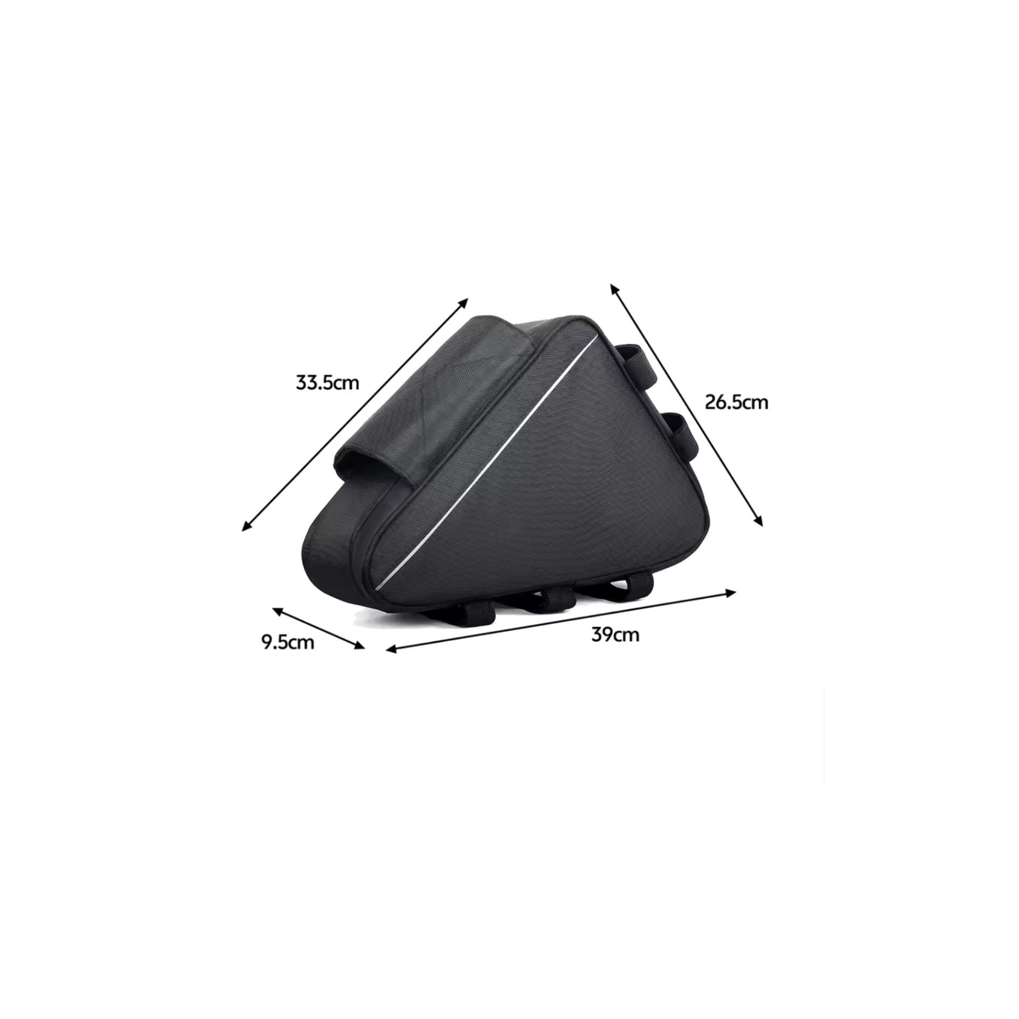 E-Bike Triangle Battery Bag – Waterproof Frame Storage-3