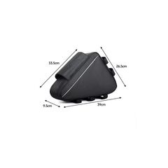 E-Bike Triangle Battery Bag – Waterproof Frame Storage-3