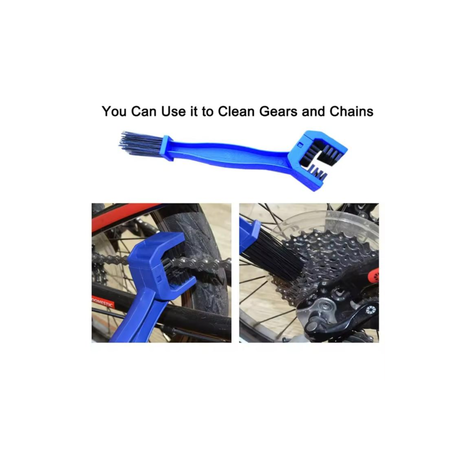 Bike Chain Cleaning Tool Kit 🧼 | Chain Cleaner + Brush Set-3