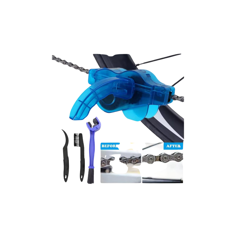 Bike Chain Cleaning Tool Kit 🧼 | Chain Cleaner + Brush Set-2