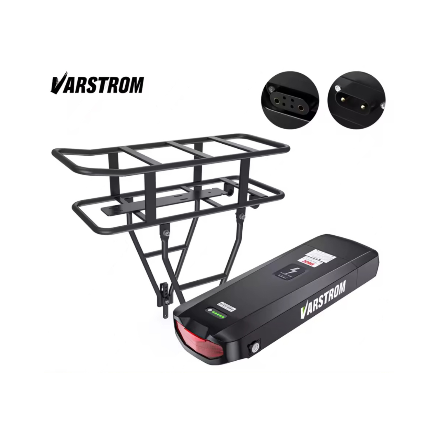 36V 20.8Ah Rear Rack E-Bike Battery