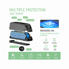 48V 20Ah Downtube E-Bike Battery-1