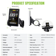 SW2-M58 E-Bike Display – CAN Protocol-2