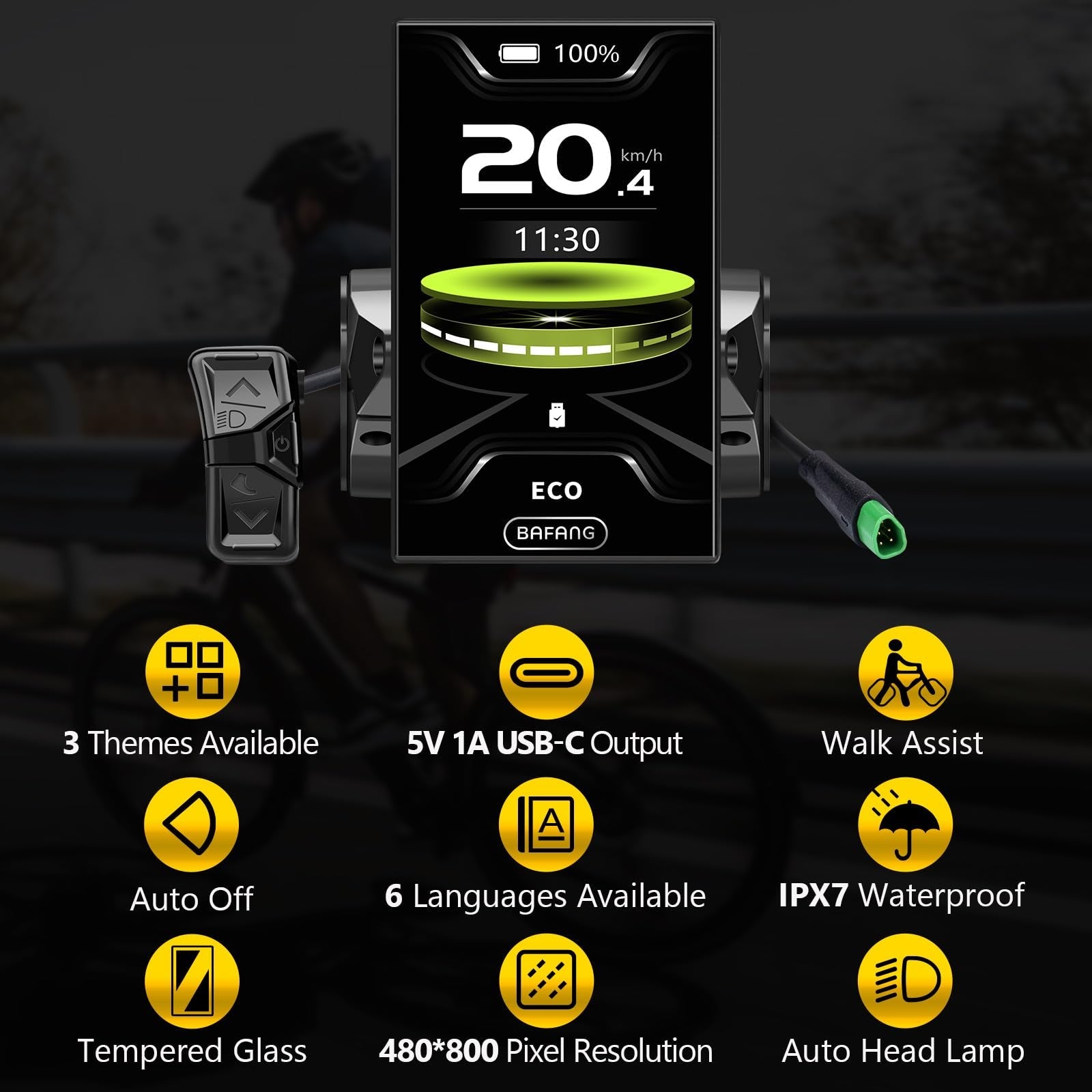 DPC-010 E-Bike Display – CAN Protocol