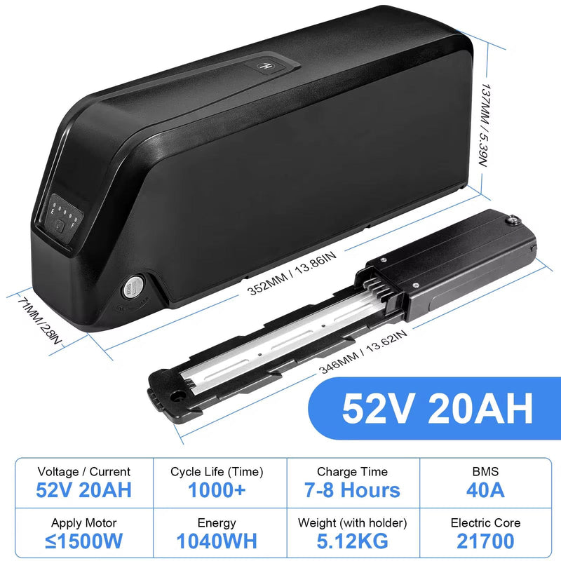 Polly 52V 20Ah E-Bike Battery-3