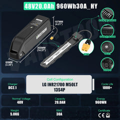 Varstrom 48V 20Ah E-Bike Battery-2