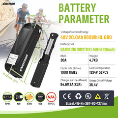 Varstrom 48V 20Ah E-Bike Battery-4