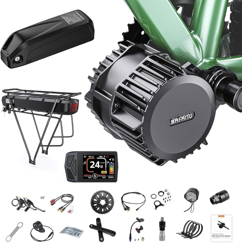 Bafang BBSHD 1000W 48V Mid-Drive E-Bike Conversion Kit-3