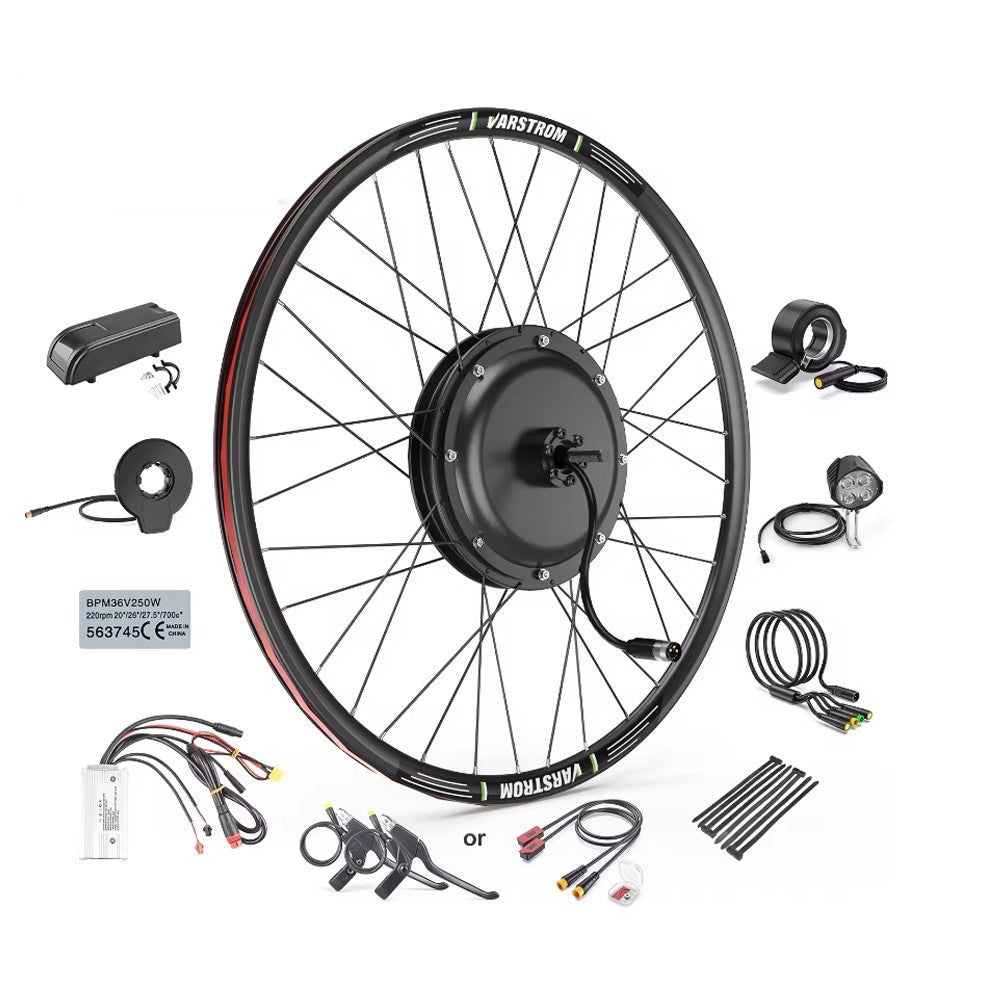 JYLT 1000W 48V Rear Hub E-Bike Conversion Kit 27.5" 700C