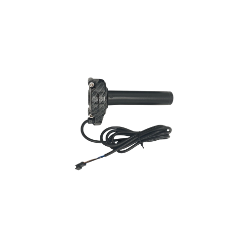 Sur-Ron Style Twist Throttle ⚡ | SM Connector E-Bike Conversion Throttle (Carbon/Black)-2