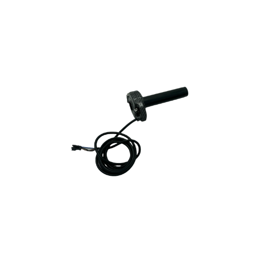 Sur-Ron Style Twist Throttle ⚡ | SM Connector E-Bike Conversion Throttle (Carbon/Black)-3