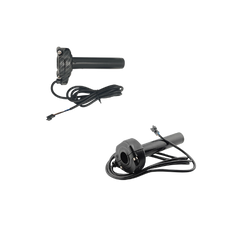 Sur-Ron Style Twist Throttle ⚡ | SM Connector E-Bike Conversion Throttle (Carbon/Black)-1