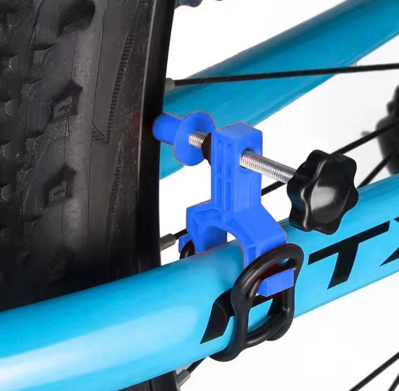 Bike Wheel Truing Tool & Spoke Adjuster – Frame Mounted Alignment Tool-4