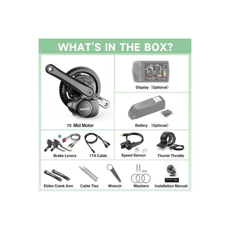 Varstrom TSDZ2B 36V250W-4