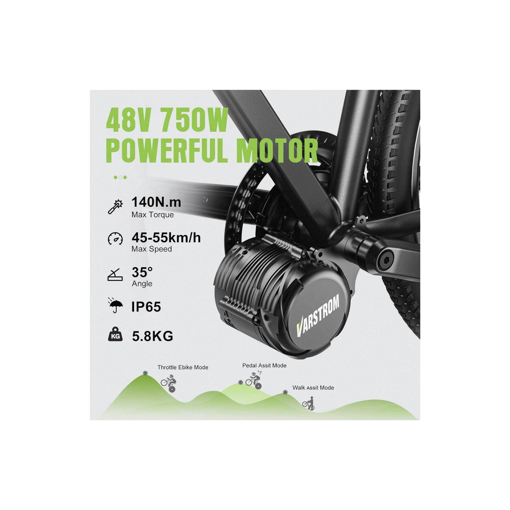 Varstrom TSDZ8 48V750W-4