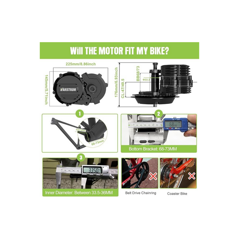 Varstrom TSDZ16 48V1000W-7