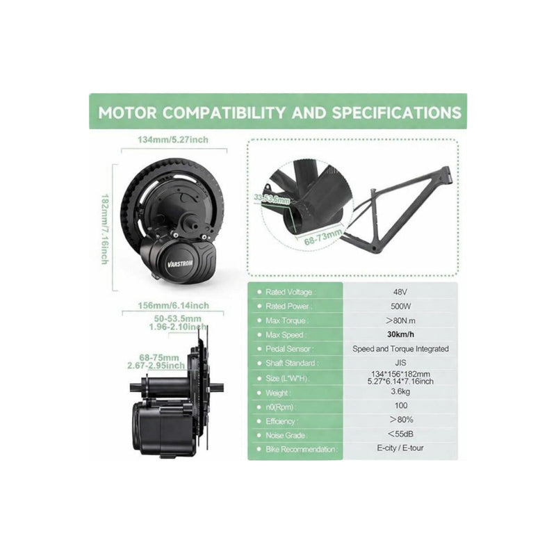 Varstrom TSDZ2B 36V250W-6