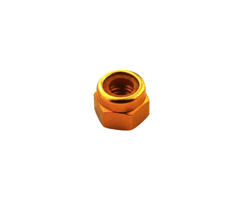 M6 seat fitting hardware on transparent background