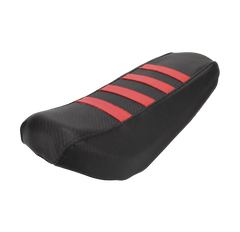 Red Sur-Ron seat cover on transparent background