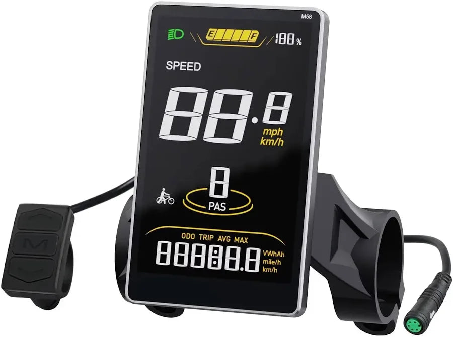 SW2-M58 e-bike display